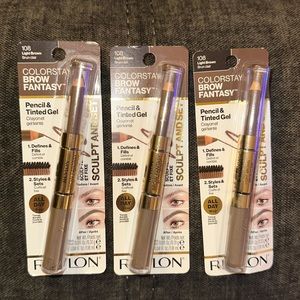 Revlon Colorstay Brow Fantasy Pencil & Tinted Gel 3 Pack